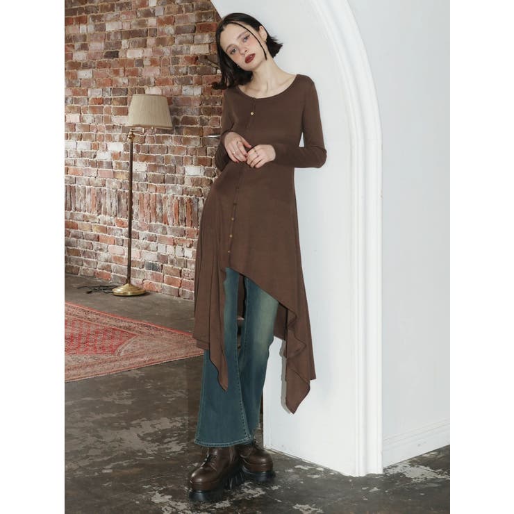 ロングスリットワンピース | EVRIS | 詳細画像10 