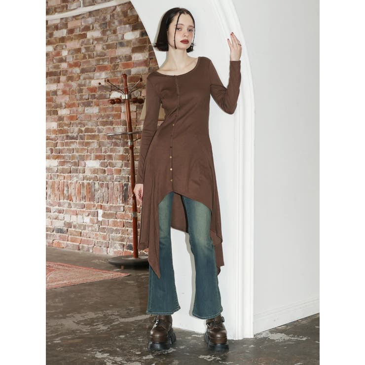 ロングスリットワンピース | EVRIS | 詳細画像11 