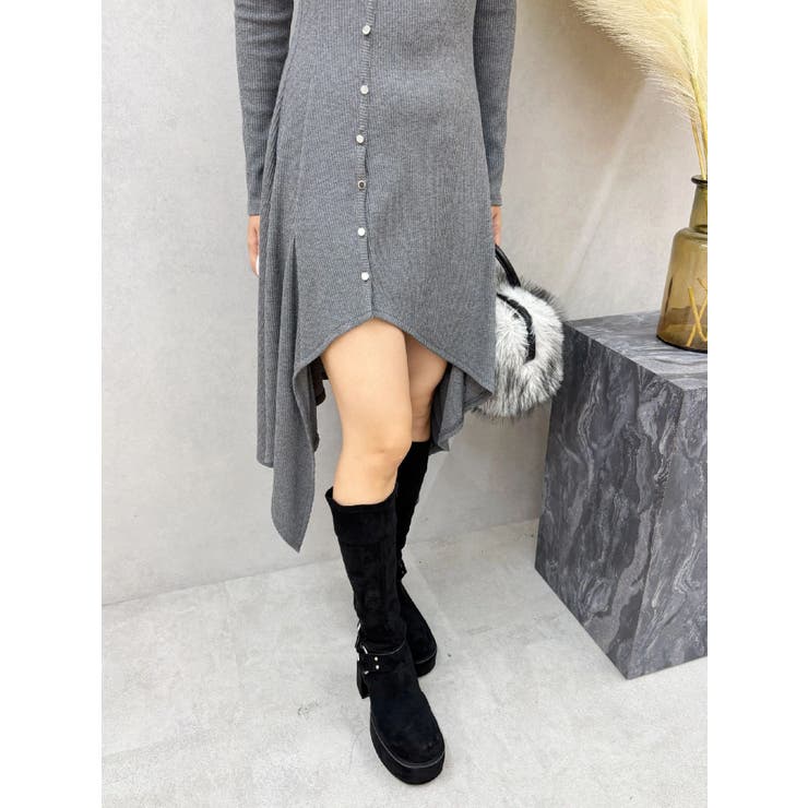 ロングスリットワンピース | EVRIS | 詳細画像20 