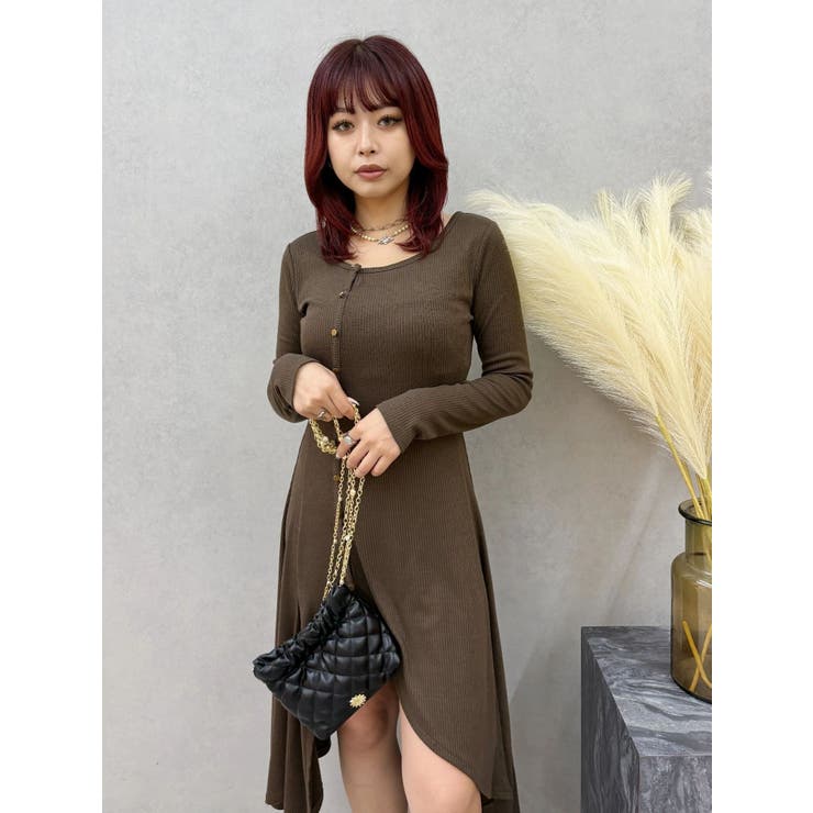 ロングスリットワンピース | EVRIS | 詳細画像29 