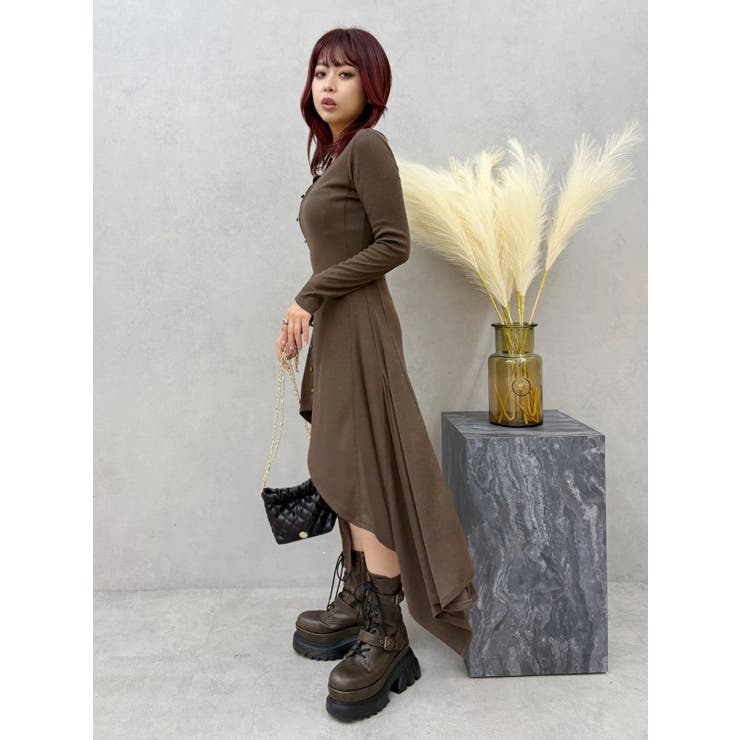 ロングスリットワンピース | EVRIS | 詳細画像31 