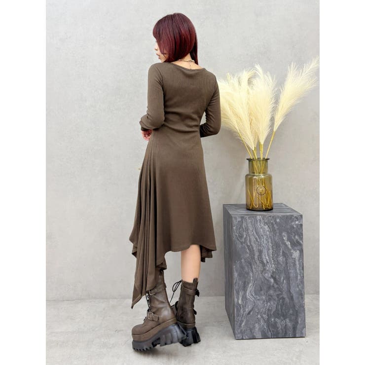 ロングスリットワンピース | EVRIS | 詳細画像33 