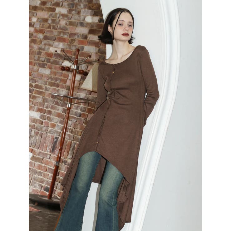 ロングスリットワンピース | EVRIS | 詳細画像9 