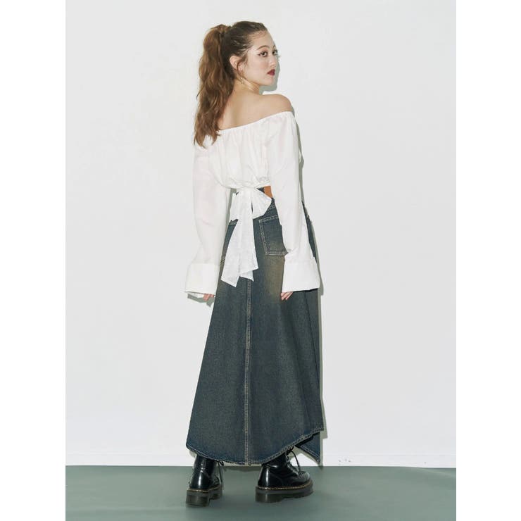 バックリボンブラウス | EVRIS | 詳細画像6 