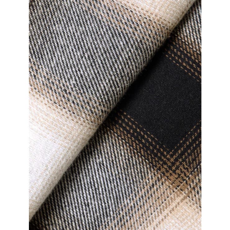 フードチェックオーバーサイズシャツ【セットアップ着用可能】 | EVRIS | 詳細画像33 