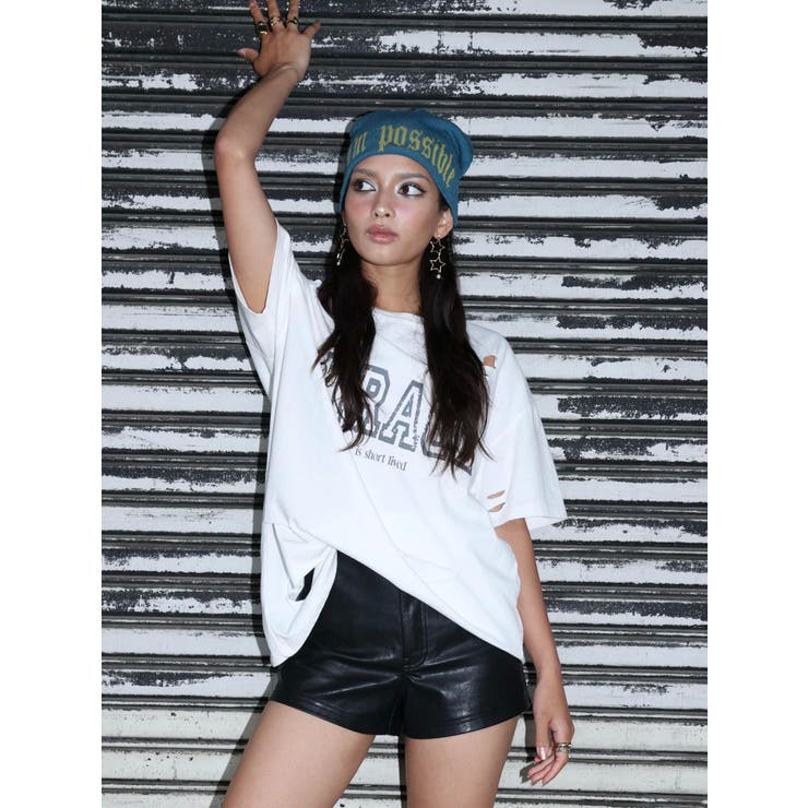 フェイクレザータイトショートパンツ | EVRIS | 詳細画像35 