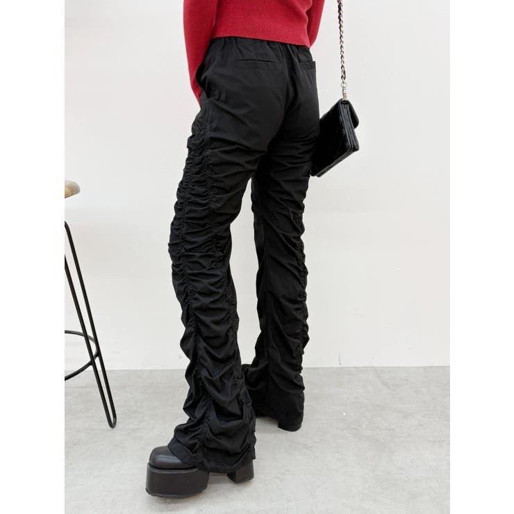 ギャザーフレアパンツ | EVRIS | 詳細画像10 