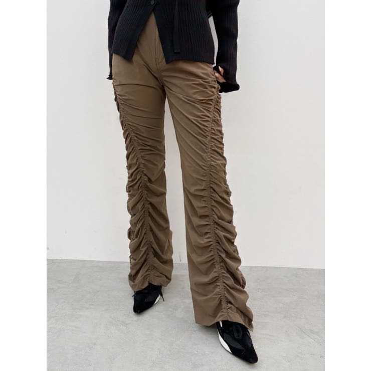 ギャザーフレアパンツ | EVRIS | 詳細画像19 