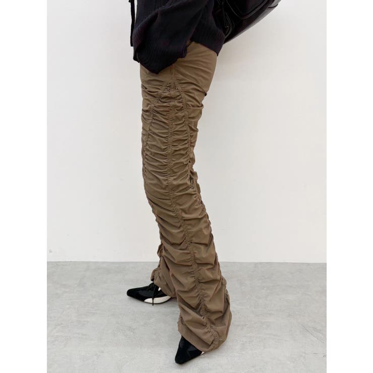 ギャザーフレアパンツ | EVRIS | 詳細画像20 