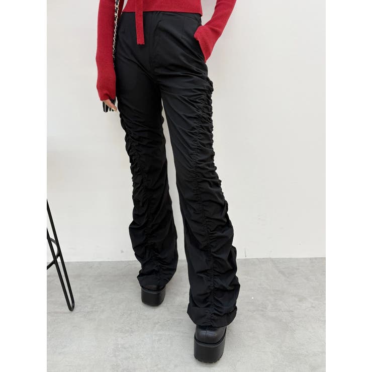 ギャザーフレアパンツ | EVRIS | 詳細画像8 