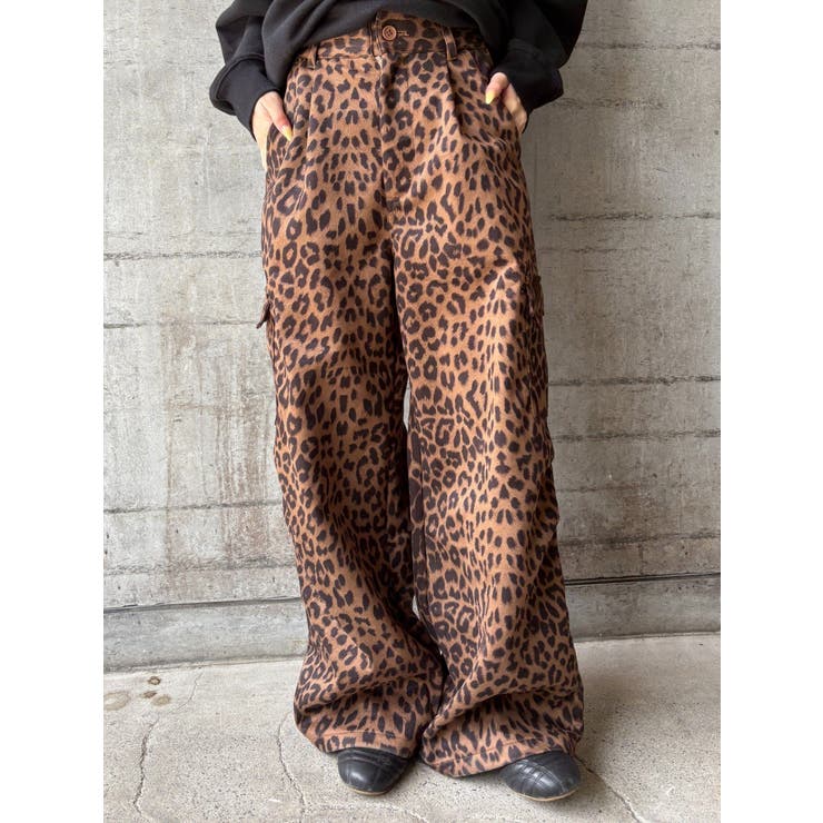 エメレオンドレ × ウールリッチ リーフカモ ジャガード織り カーゴパンツ M リーフ柄 ジャガードパンツ パンツ レディース ボトムス 送料無料