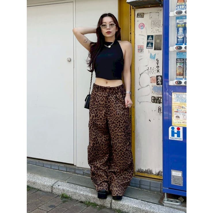 レオパードルーズカーゴパンツ | EVRIS | 詳細画像13 