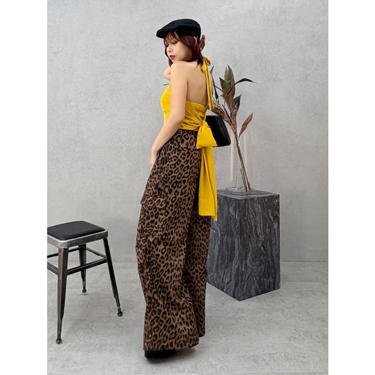 レオパードルーズカーゴパンツ | EVRIS | 詳細画像17 