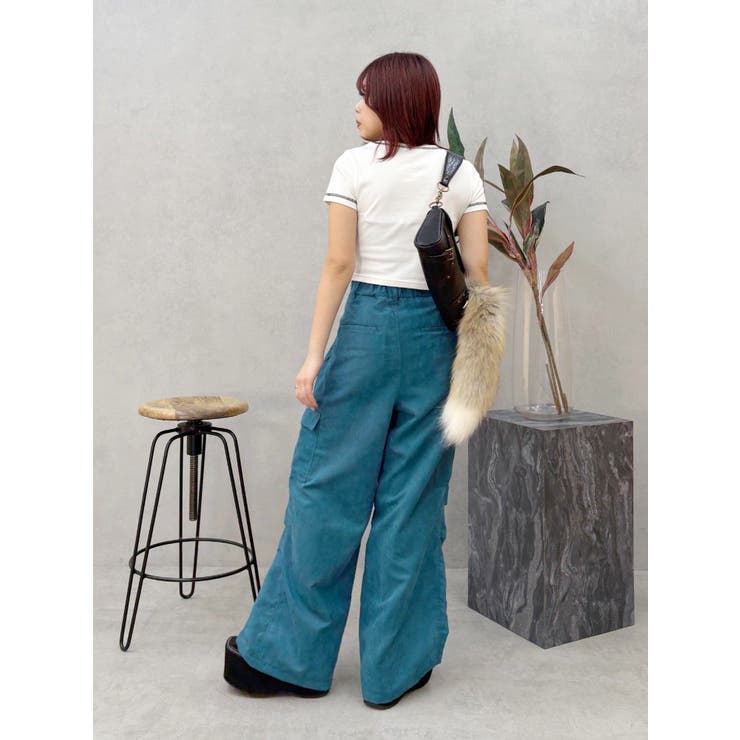 レオパードルーズカーゴパンツ | EVRIS | 詳細画像26 