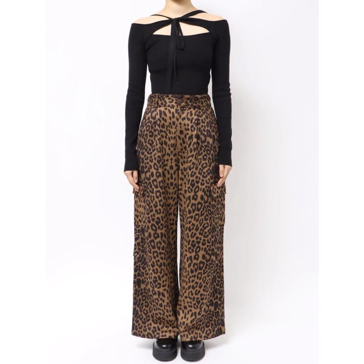 レオパードルーズカーゴパンツ | EVRIS | 詳細画像41 