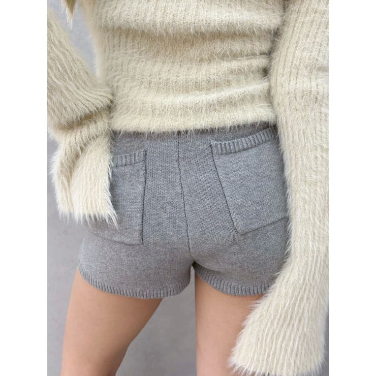 ハイゲージニットショートパンツ | EVRIS | 詳細画像1 