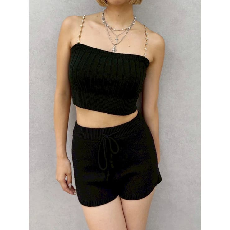 ハイゲージニットショートパンツ | EVRIS | 詳細画像7 