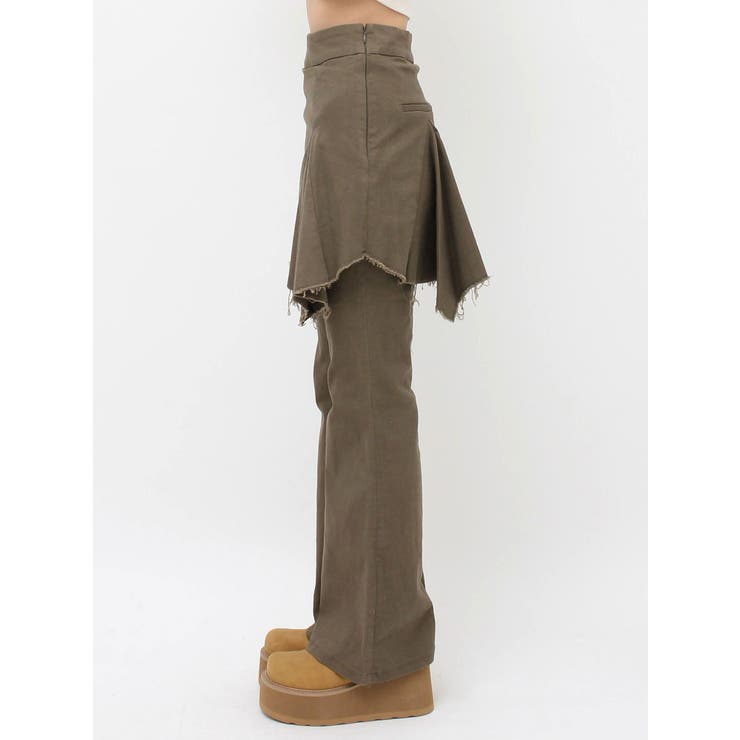 ハイウエストレイヤードフレアパンツ | EVRIS | 詳細画像26 