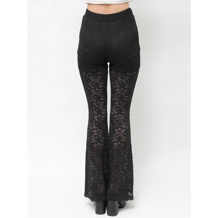 ハイウエストレースフレアパンツ | EVRIS | 詳細画像45 