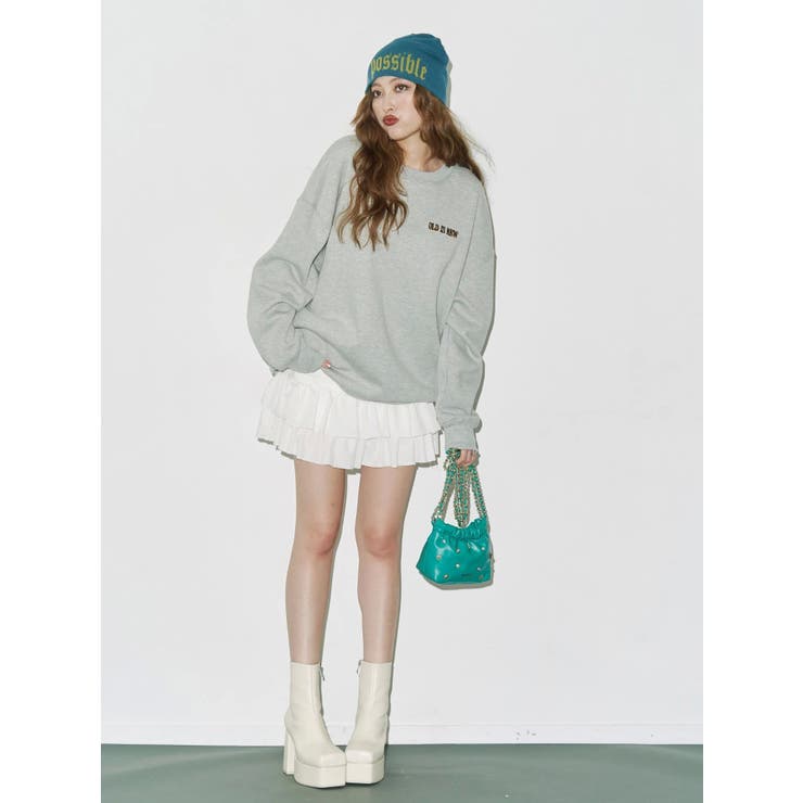 ドッキングフリルミニスカート | EVRIS | 詳細画像12 