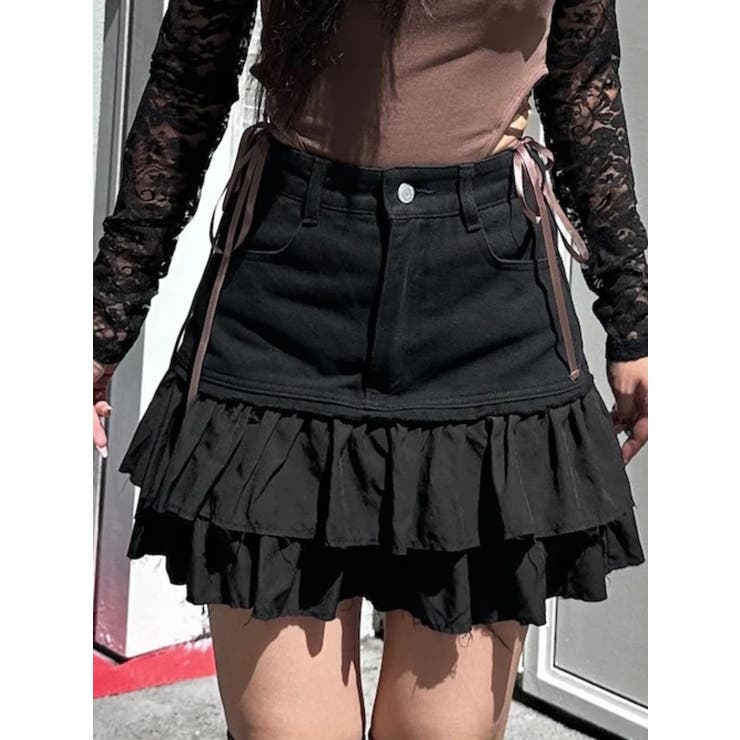 ドッキングフリルミニスカート | EVRIS | 詳細画像23 