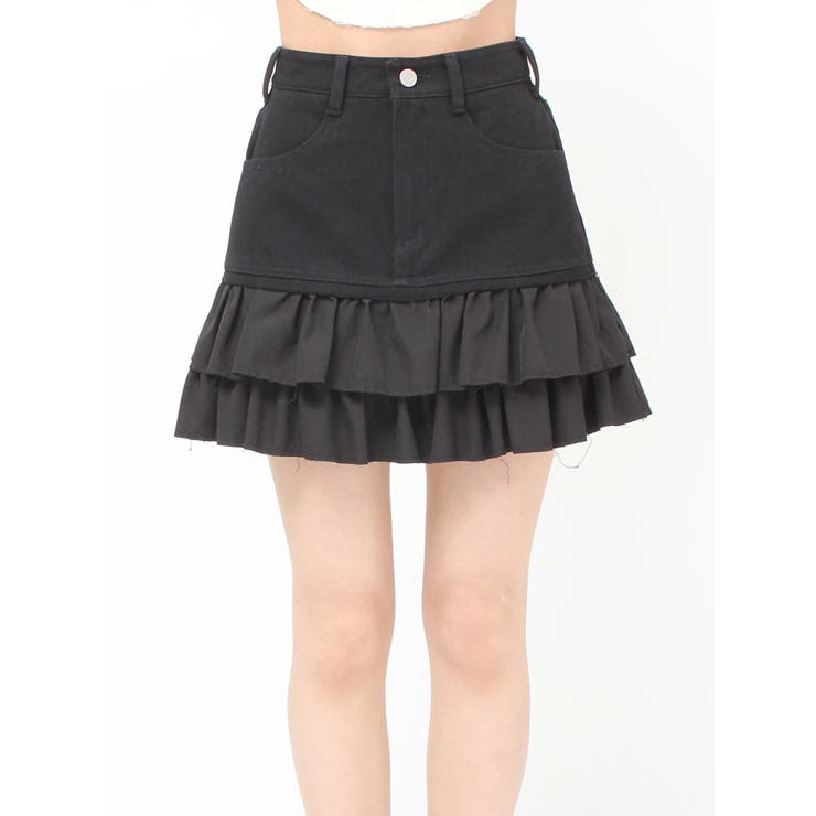 ドッキングフリルミニスカート | EVRIS | 詳細画像25 