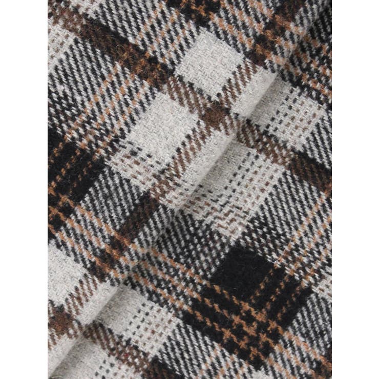 ラップチェックミニスカート【セットアップ着用可能】 | EVRIS | 詳細画像34 