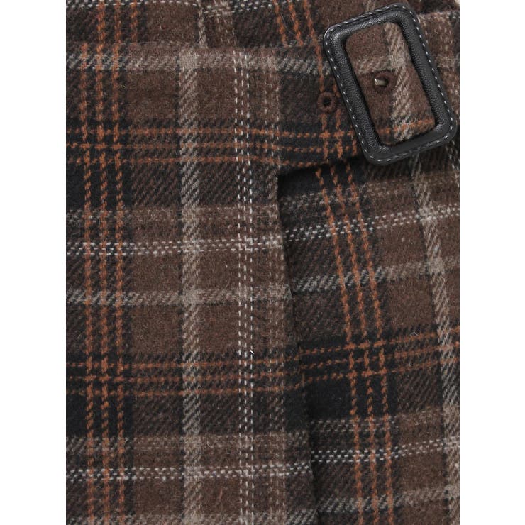 ラップチェックミニスカート【セットアップ着用可能】 | EVRIS | 詳細画像37 