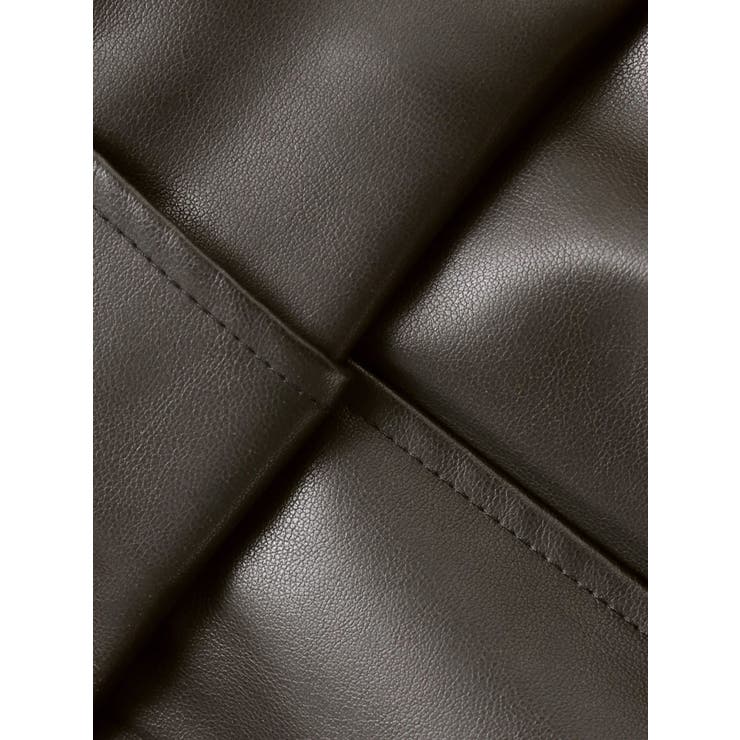 ヴィンテージライクフェイクレザープリーツミニスカート【セットアップ着用可能】 | EVRIS | 詳細画像47 