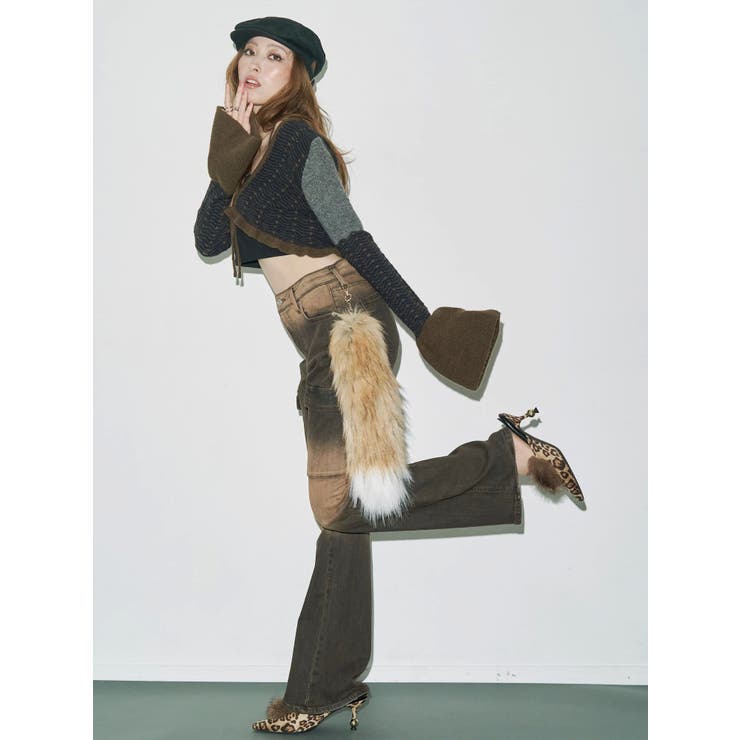 BIGフェイクファーしっぽチャーム | EVRIS | 詳細画像6 