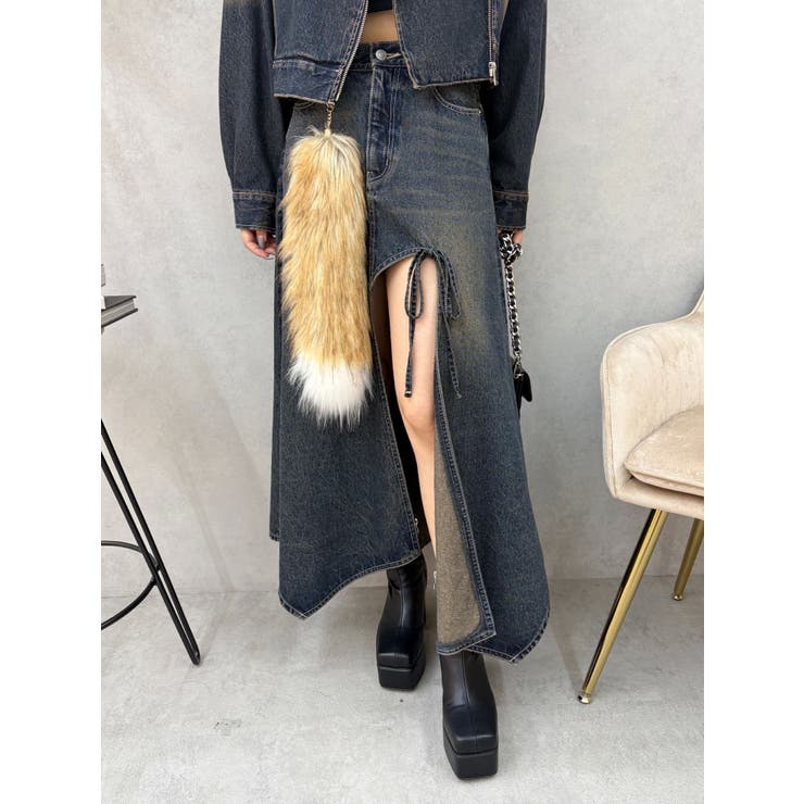 BIGフェイクファーしっぽチャーム | EVRIS | 詳細画像8 