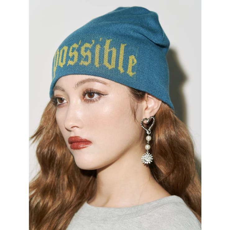 ジャガードニット帽[品番：MKSW0066797]｜EVRIS（エブリス）の