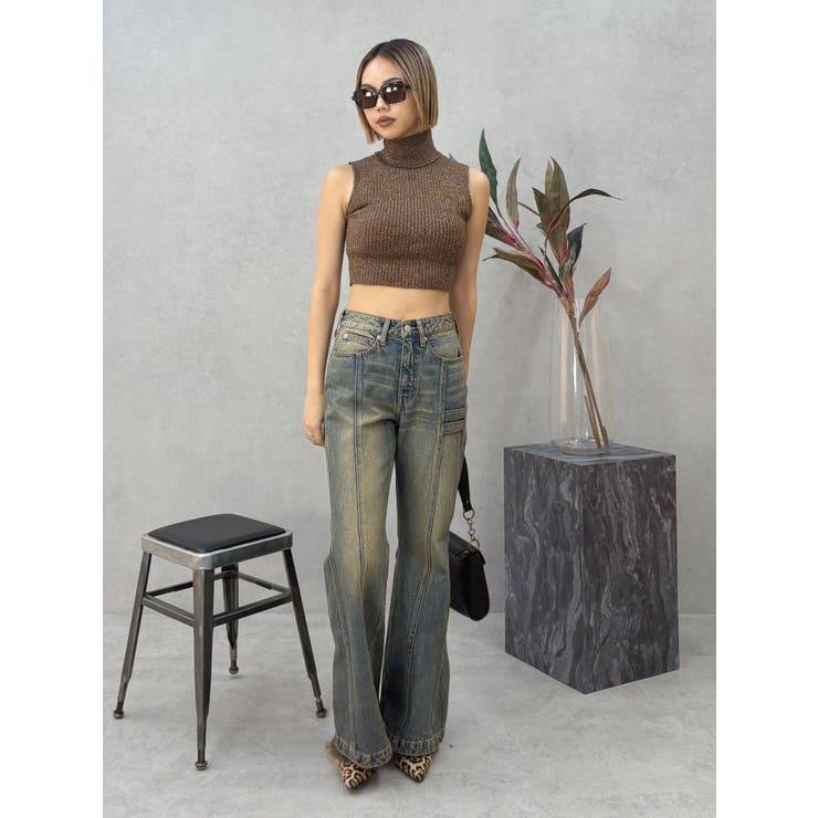 ポインテッドトゥフェイクファーミュール | EVRIS | 詳細画像19 