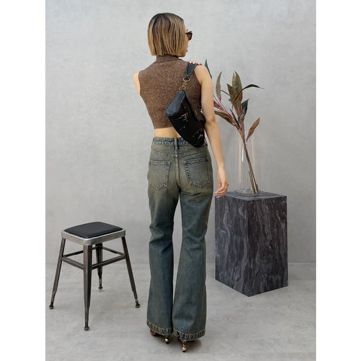 ポインテッドトゥフェイクファーミュール | EVRIS | 詳細画像20 