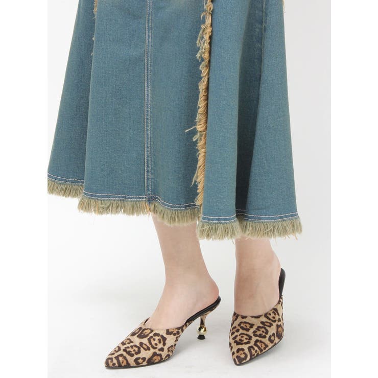 ポインテッドトゥフェイクファーミュール | EVRIS | 詳細画像47 