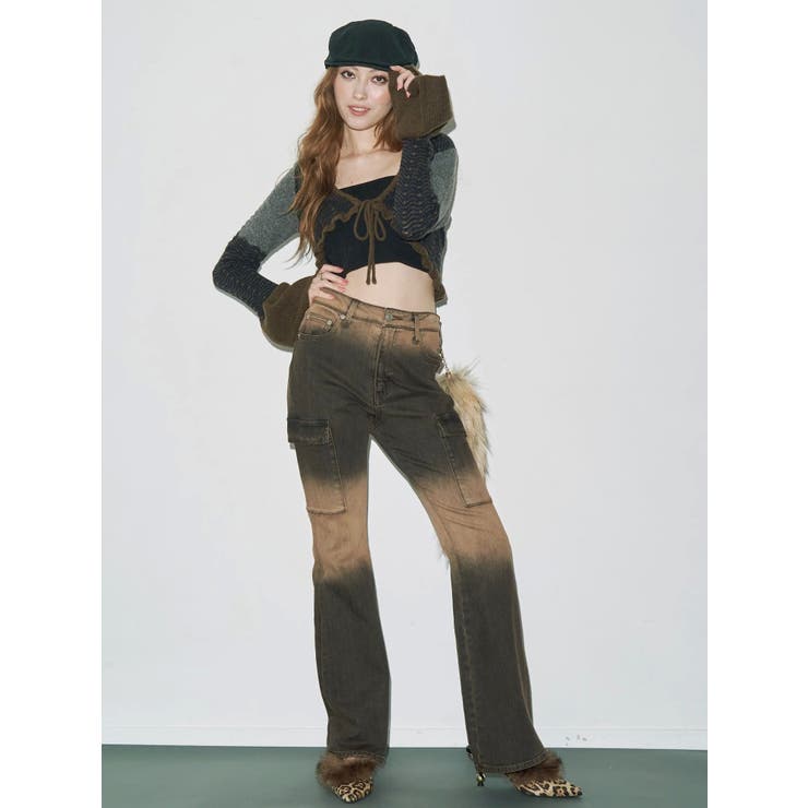 ポインテッドトゥフェイクファーミュール | EVRIS | 詳細画像8 