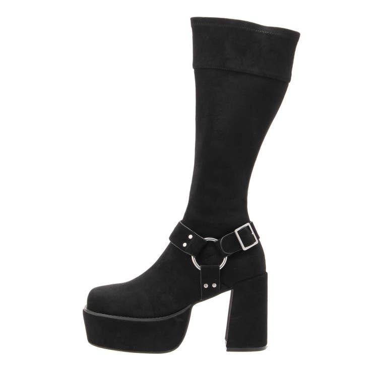 スタッズストレッチミドルブーツ | EVRIS | 詳細画像19 