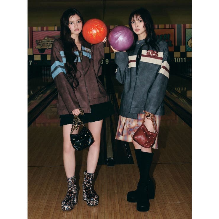 スタッズストレッチミドルブーツ | EVRIS | 詳細画像32 