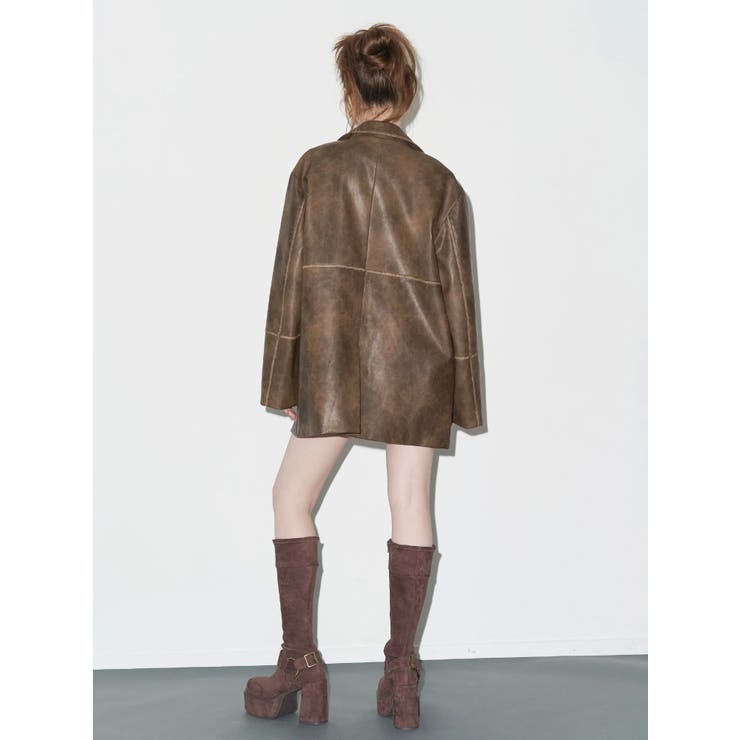 スタッズストレッチミドルブーツ | EVRIS | 詳細画像7 