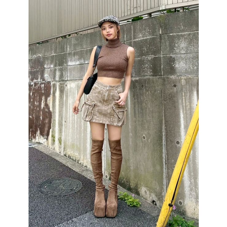 プラットフォームニーハイブーツ | EVRIS | 詳細画像21 