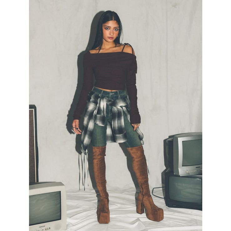 プラットフォームニーハイブーツ | EVRIS | 詳細画像32 