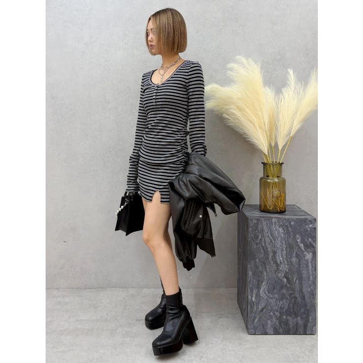 スリムチャンキーブーツ | EVRIS | 詳細画像14 