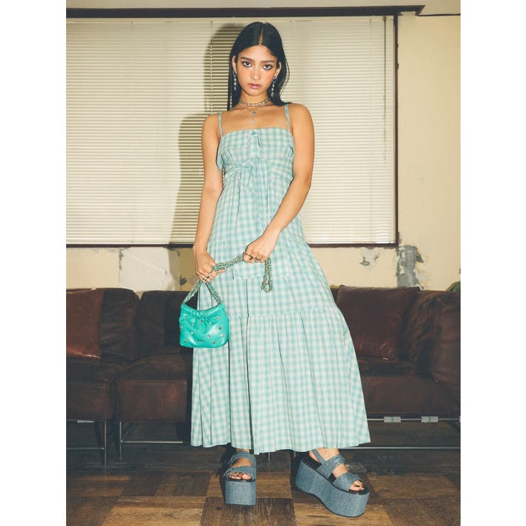 スタッズキルティングチェーンショルダーミニBAG | EVRIS | 詳細画像31 