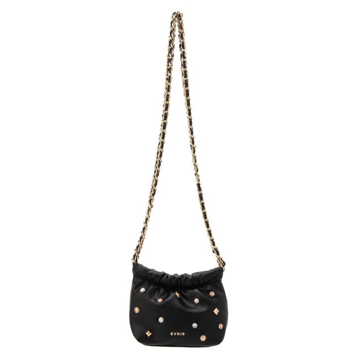 スタッズキルティングチェーンショルダーミニBAG | EVRIS | 詳細画像48 