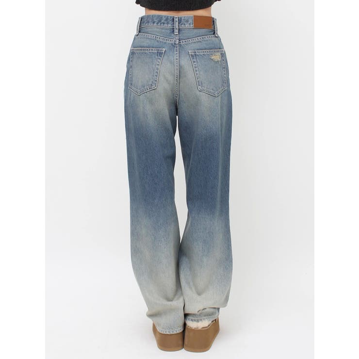 ヴィンテージライクダメージワイドデニムパンツ | EVRIS | 詳細画像29 