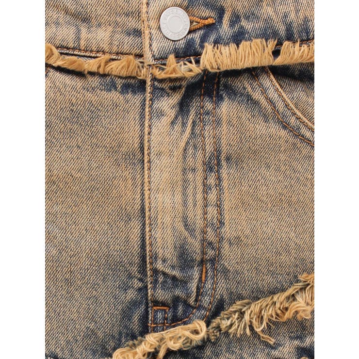 フリンジスリットロングデニムスカート | EVRIS | 詳細画像48 