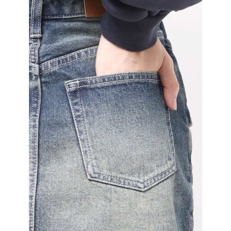 スリーブデザインデニムミニスカート | EVRIS | 詳細画像39 