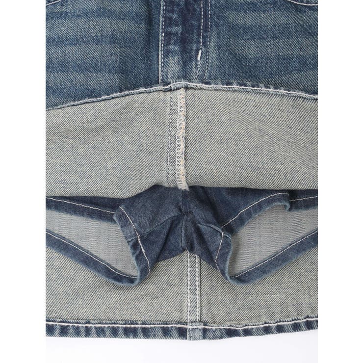 スリーブデザインデニムミニスカート | EVRIS | 詳細画像43 