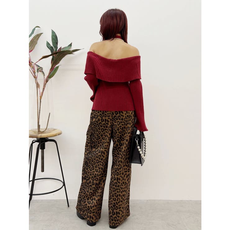 チョーカーオフショルニットトップス | EVRIS | 詳細画像17 