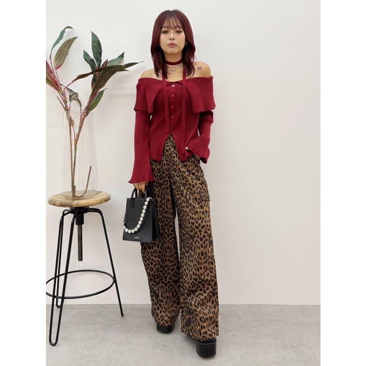 チョーカーオフショルニットトップス | EVRIS | 詳細画像19 